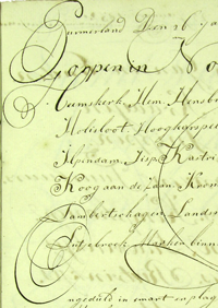 schrijfoefening